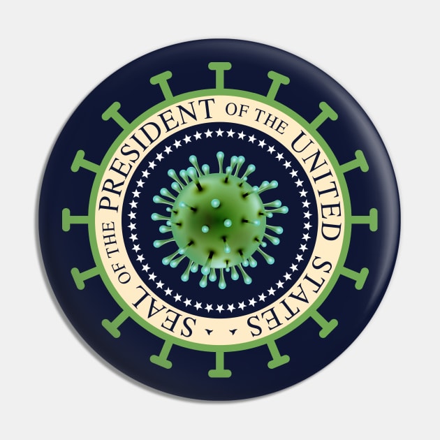 United States of Coronavirus Pin by SteelWoolBunny