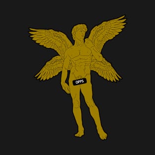 David - angels wings gold T-Shirt