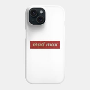 Mad Max - SIMPLE RED VINTAGE Phone Case