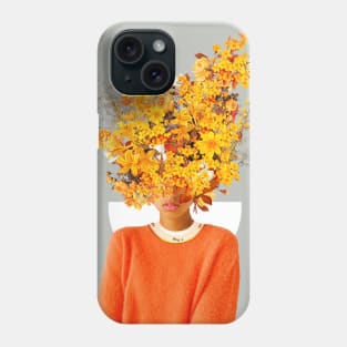 I Saw You Flower in the reflection of my Soul Phone Case