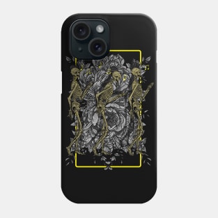 Musical Skeleton II Phone Case