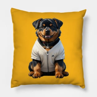 Rottweiler Dog Pillow