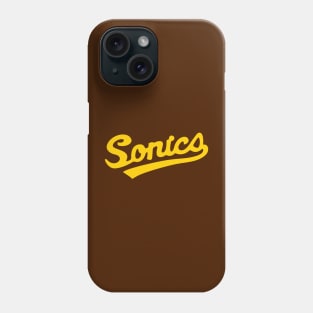 Seattle Sonic Best Logo Phone Case