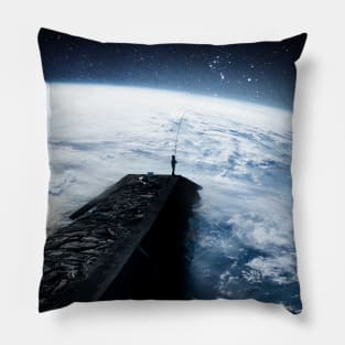 Space Fishing Pillow