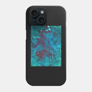 Ninety Degrees - Burren limestone pavement in a different light Phone Case