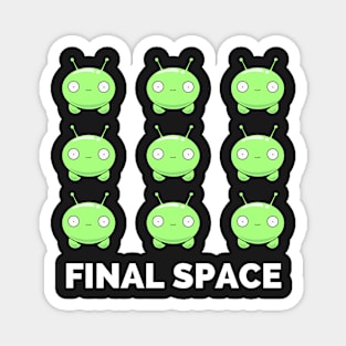 Final Space Mooncake Chookity Pok - Funny Magnet