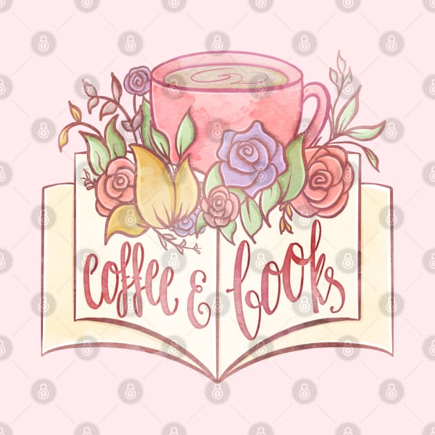 COFFEE & BOOKS by Catarinabookdesigns