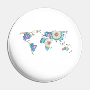 World Map Pin