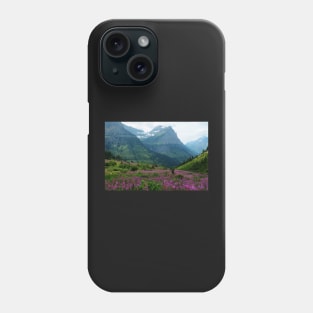 Fireweed in the Mountains Phone Case