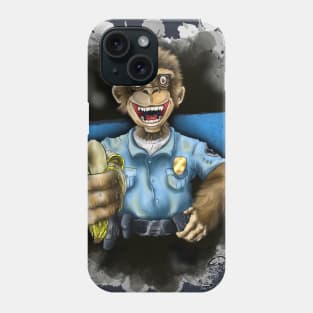 Monkey Cop Phone Case