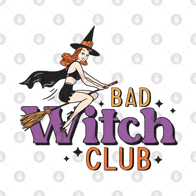 Bad Witch Club Halloween Gift by FlawlessSeams