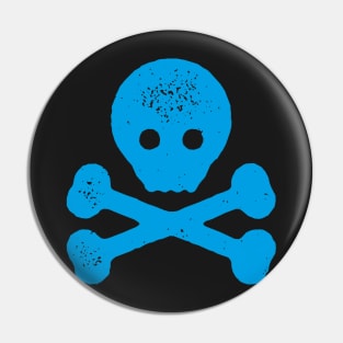 SKULL AND CROSSBONES / JOLLY ROGER GRAPHIC MOTIF Pin