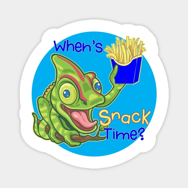 When's Snack Time? Magnet by Mama_Baloos_Place