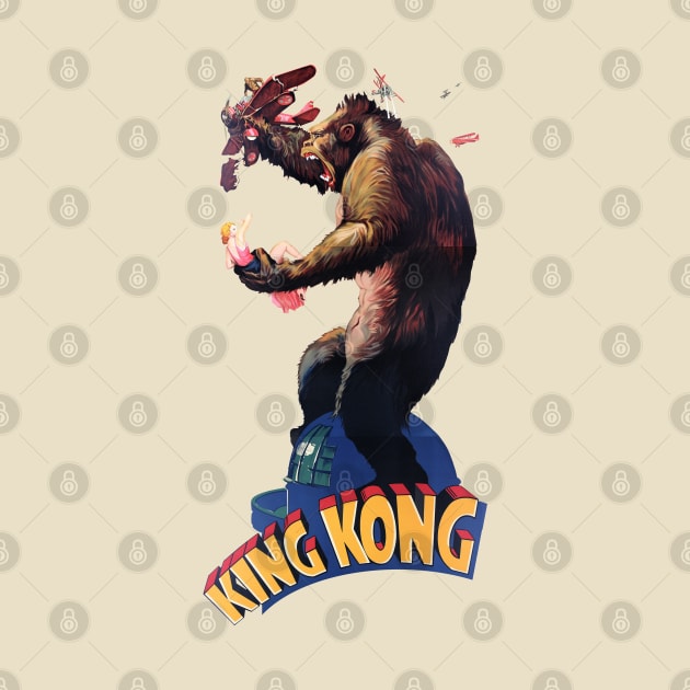 King Kong Retro by Nerd_art