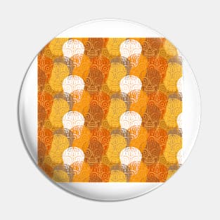 Sugar Skulls , Halloween , Day Of the dead Pin