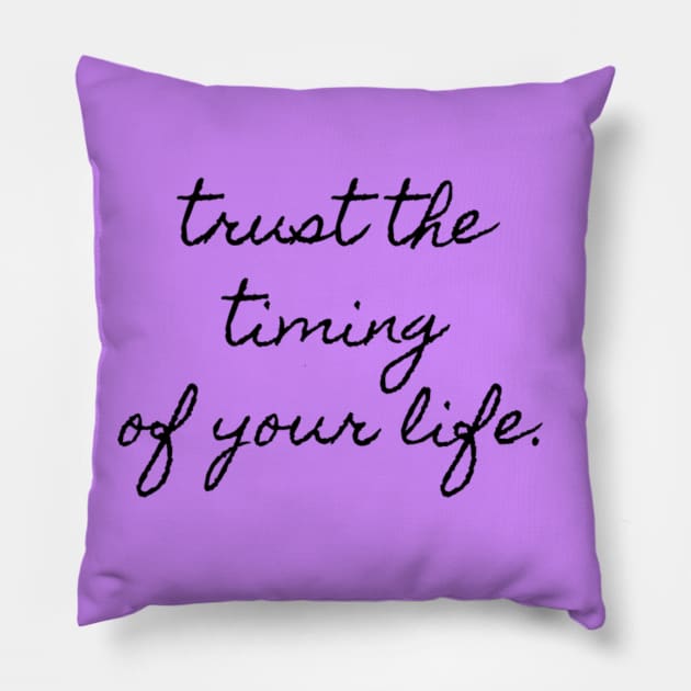 Quote for Femme Pillow by Self-help