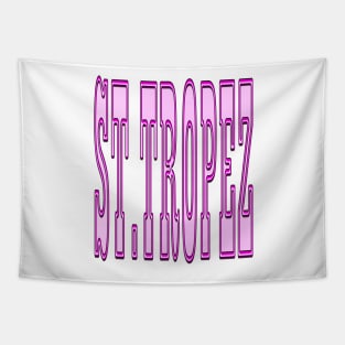 St. Tropez in Pink tones Tapestry
