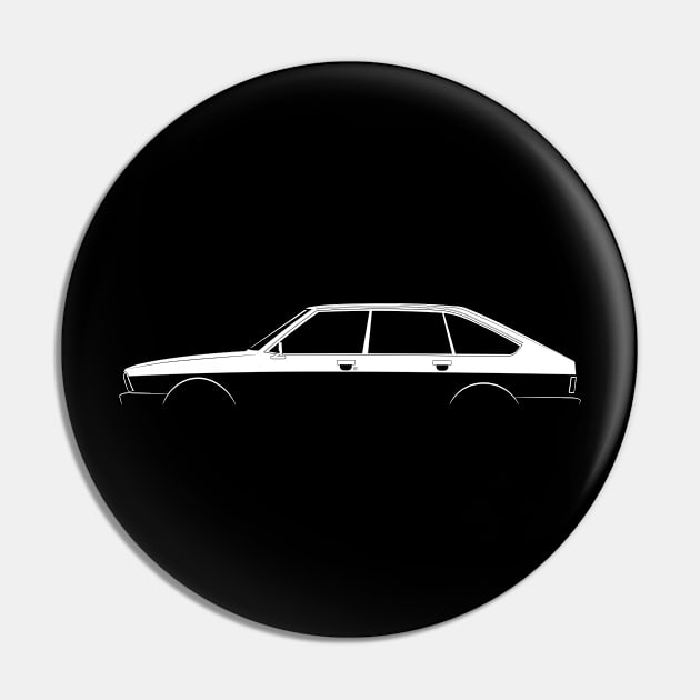Simca 1309 Silhouette Pin by Car-Silhouettes