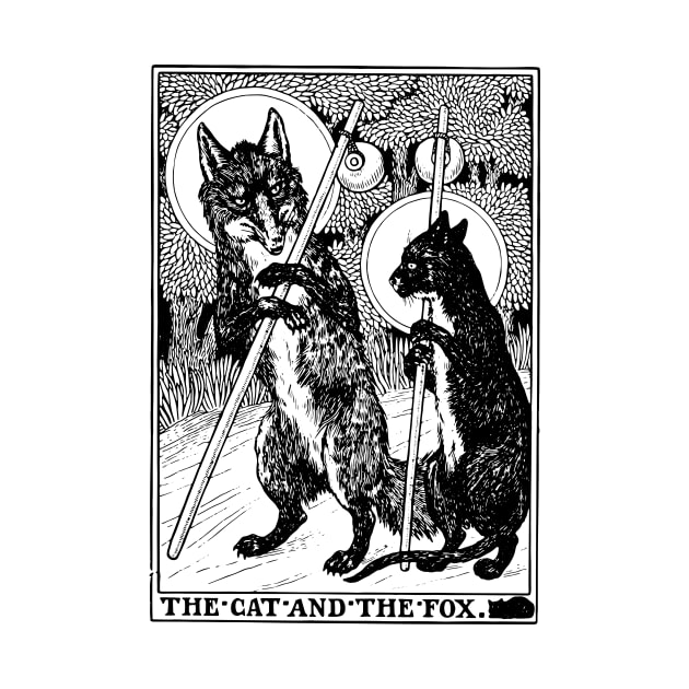 THE CAT AND THE FOX by TheCosmicTradingPost