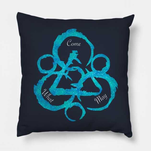 Coheed and Cambria Keywork- Come What May Pillow by Art-by-Sanna