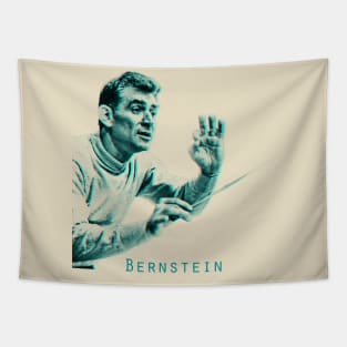 Leonard Bernstein retro Tapestry