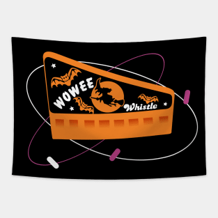 Retro Halloween wax candy whistle Tapestry