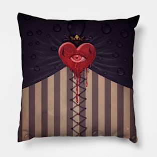 The Red Queen's Tears Of Broken Hearts Pillow