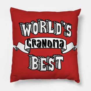 World's Best Grandma Pillow