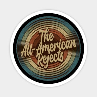 The All-American Rejects Vintage Vinyl Magnet