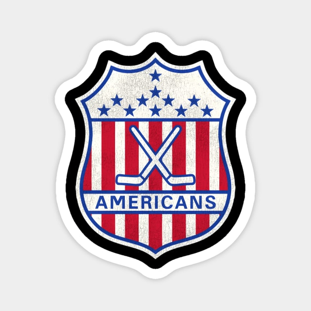 New York Americans Hockey Team Magnet by HypeRamen