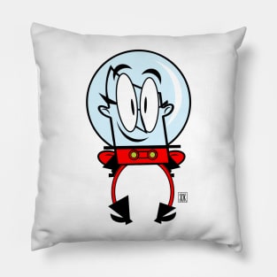 Professor Herbert in Space Suit T-Shirt Pillow