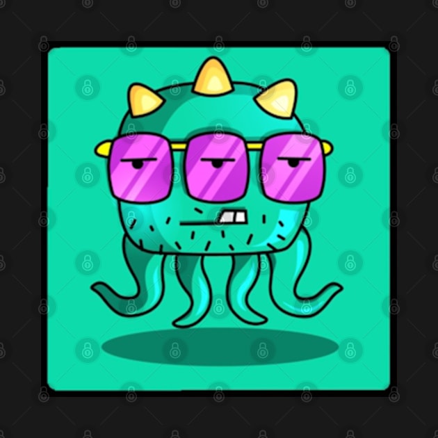 triple eye squid by gamecard456.doom