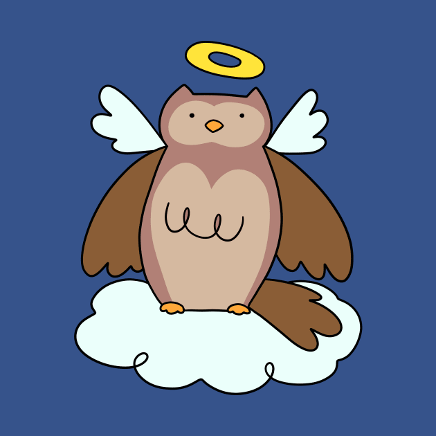 Cloud Angel Owl by saradaboru