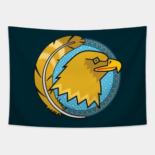 Glorious Gold Eagle Tapestry