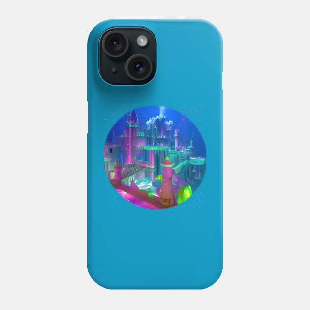 Underwater mystical Atlantis Phone Case by sailorsam1805