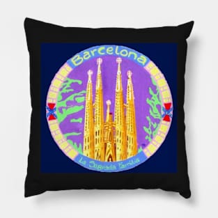 La Sagrada Familia. Barcelona Pillow