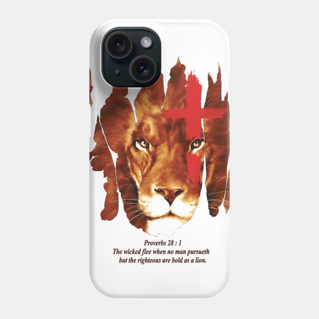 Heart of a Lion2 Phone Case by IA Arts