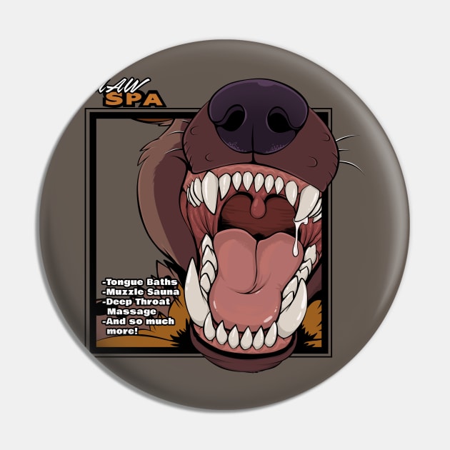 Maw Spa Pin by Teaselbone