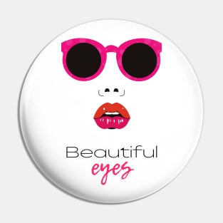 Beautiful Eyes // Original Fan Art Designs Pin