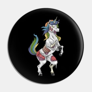 Zombie Unicorn Halloween costume Zombiecorn Pin