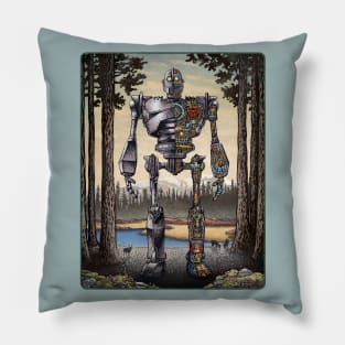 Iron Giant Cutaway Pillow