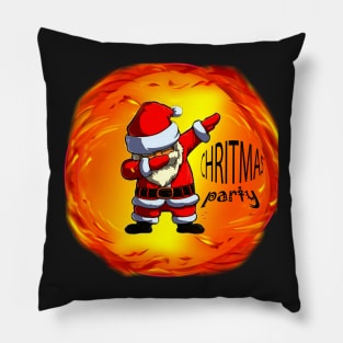 Dabbing Santa Pillow