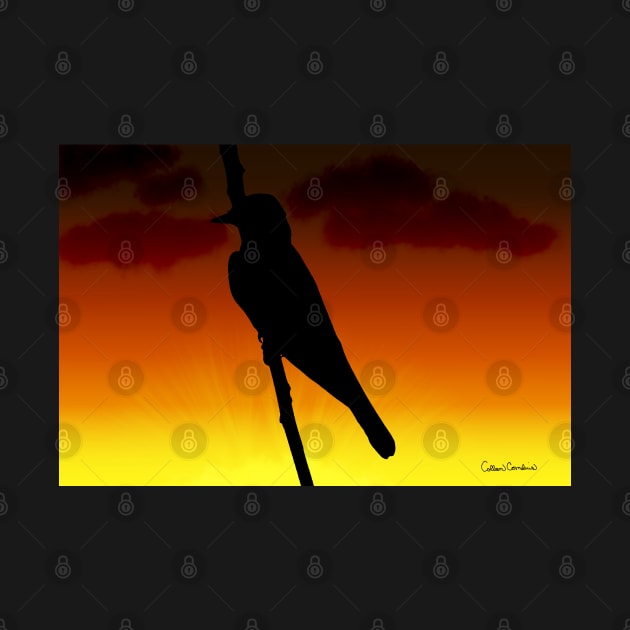 Mockingbird Silhouette by ButterflyInTheAttic