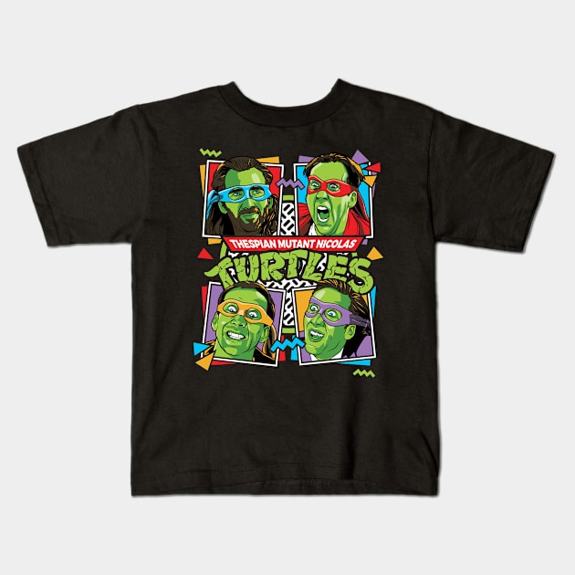 Thespian Mutant Nicolas Turtles T-Shirt