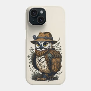 Owl Explorer Phone Case