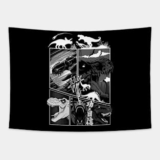 Comic dinosaurs Rex Tapestry