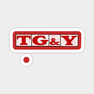 TG&Y Logo Design Magnet