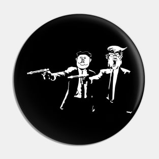 Trump And Kim Pulp Fiction Pin