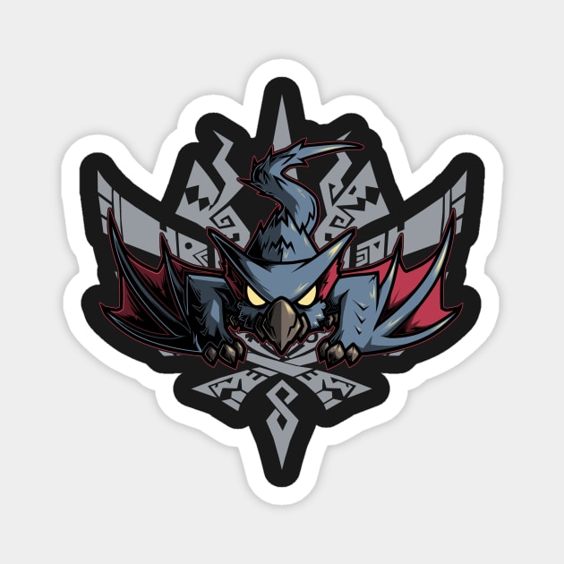 Nargacuga | Monster Hunter Magnet by YhaniDoriasArts