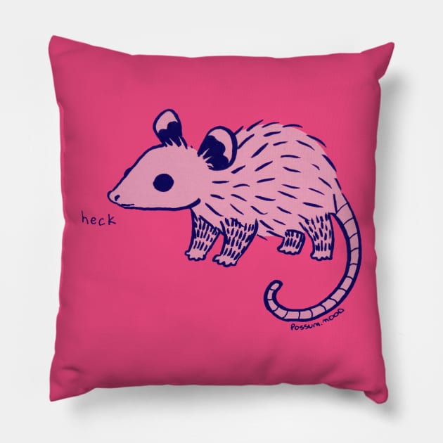 Heck Pillow by Possum Mood